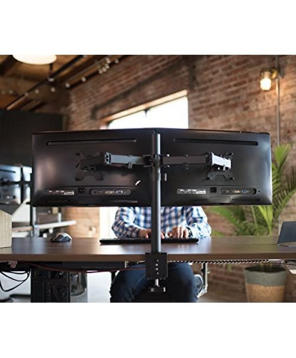 VIVO Stand-V002 Dual Monitor Desk Mount