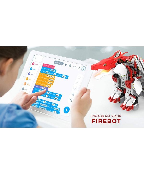 UBTECH JIMU Robot Serie mítica Kit Firebot