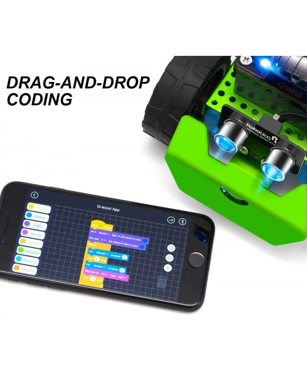 Kit de robot STEM Metal Q-Scout