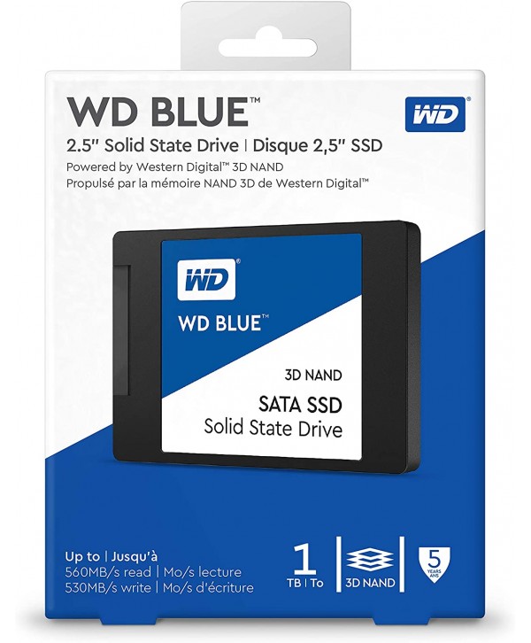 WD Blue 3D NAND SATA SSD -  1 TB