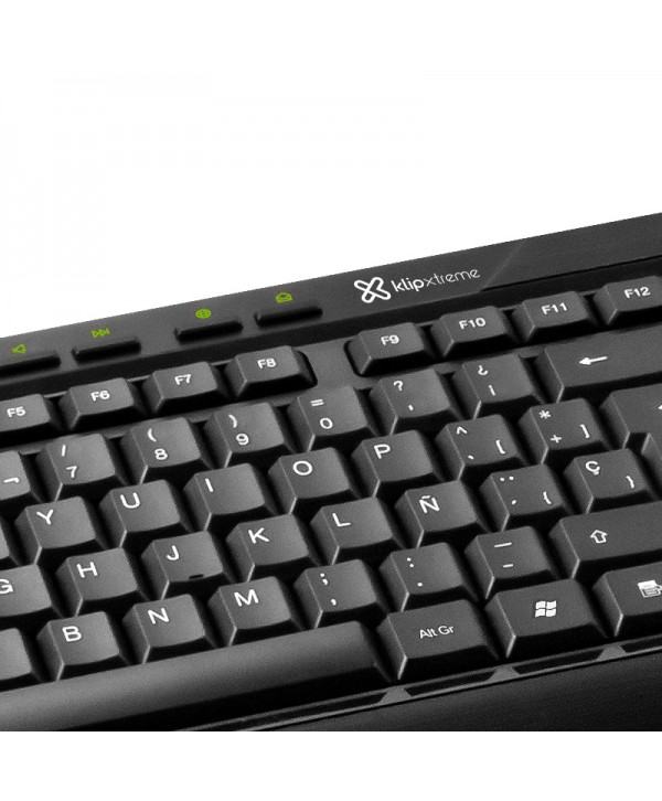 Klip Xtreme - Juego de teclado y ratón - USB